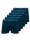 Lupo - Kit com 6 Cuecas Boxer Lupo 523-003 Marsala - variação: Marinho