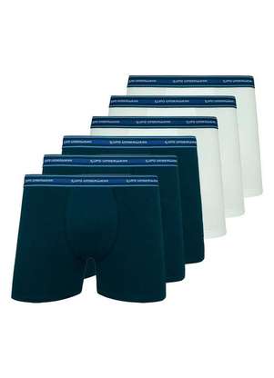 Kit com 6 Cuecas Boxer Lupo 523-003 - LUPO