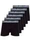 Lupo - Kit com 6 Cuecas Boxer Lupo 784-016 Marinho-Cinza - variação: Preto