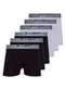 Lupo - Kit com 6 Cuecas Boxer Lupo 784-016 Marinho-Cinza - variação: Preto-Cinza