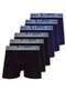 Lupo - Kit com 6 Cuecas Boxer Lupo 784-016 Marinho-Cinza - variação: Preto-Marinho