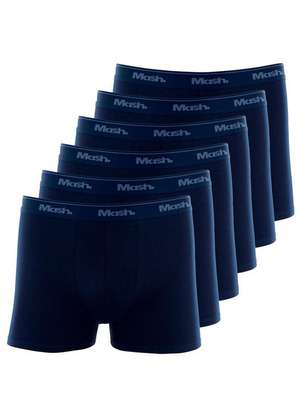 Kit com 6 Cuecas Boxer Mash 170.26 - MASH