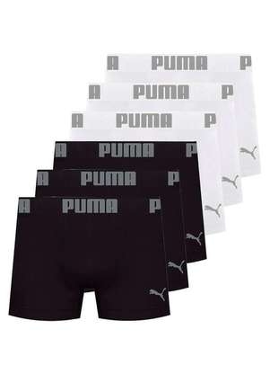 Kit com 6 Cuecas Boxer Puma 14100-001 - PUMA