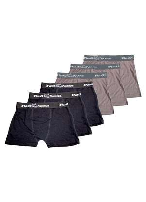 Kit com 6 Cuecas Boxer Red Nose 320 - RED NOSE