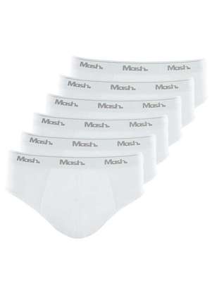 Kit com 6 Cuecas Slip Mash 073.58 - MASH