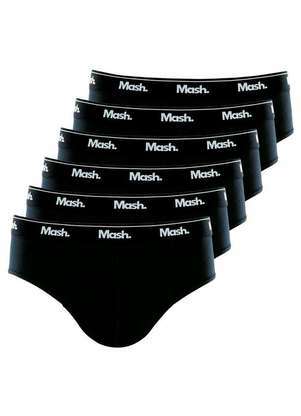 Kit com 6 Cuecas Slip Mash 073.58 - MASH