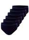 Trifil - Kit com 6 Cuecas Slip Trifil 0543 Preto-Marinho - variação: Marinho