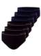 Trifil - Kit com 6 Cuecas Slip Trifil 0543 Preto-Marinho - variação: Preto-Marinho
