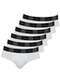 Zorba - Kit com 6 Cuecas Slip Zorba 716 Preto - variação: Branco