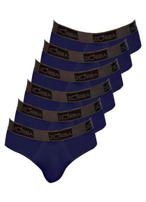 Kit com 6 Cuecas Slip Zorba 716 - ZORBA