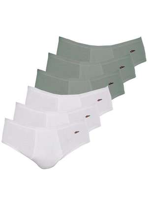 Kit com 6 Cuecas Slip Zorba com Abertura 172 Plus Size - ZORBA