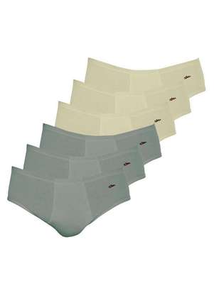 Kit com 6 Cuecas Slip Zorba com Abertura 172 - ZORBA