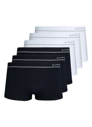Kit com 6 Cuecas Sunga Lupo 676-002 - LUPO