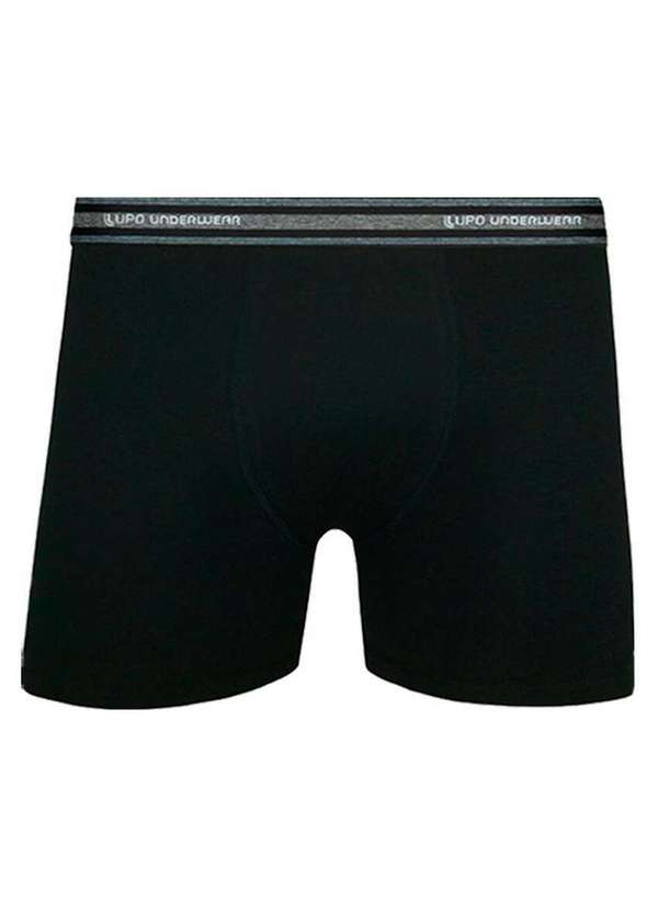 Lupo - Kit com 8 Cuecas Boxer Lupo 523-088 Mescla-Chumbo-Preto 4