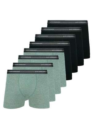 Kit com 8 Cuecas Boxer Lupo 523-088 - LUPO