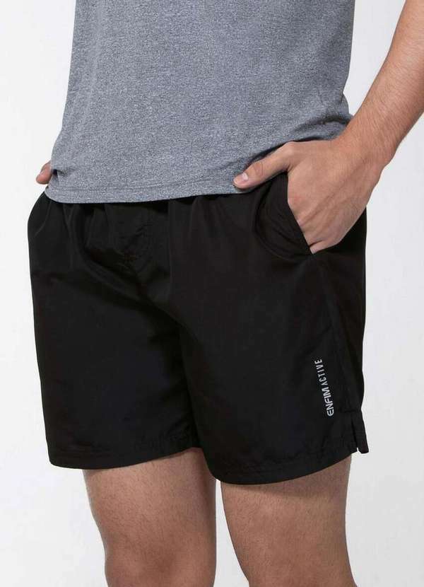 Enfim - Shorts Masculino Enfim 1000112515 00004-Preto