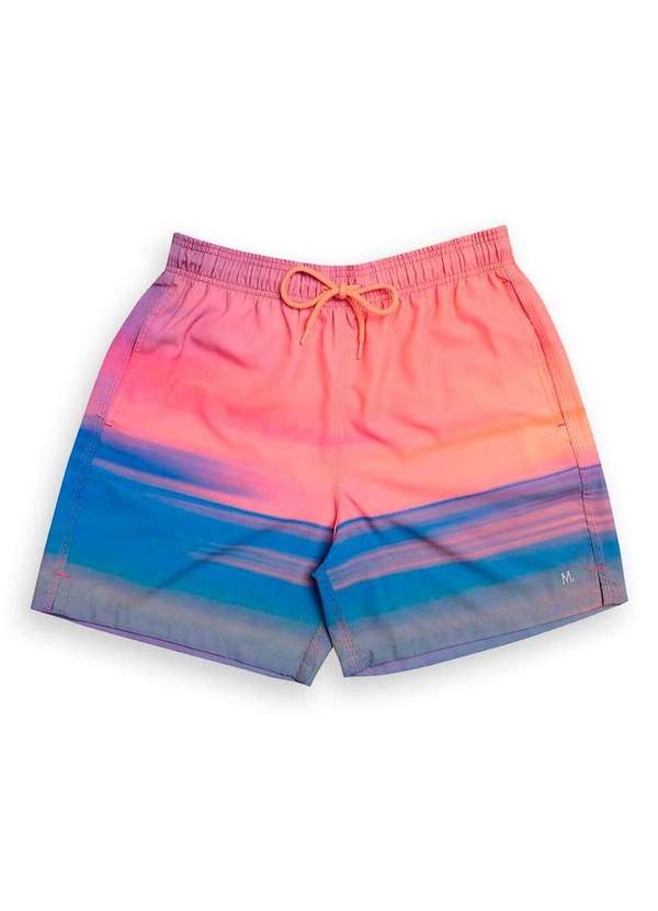 Mash - Shorts Masculino Praia Mash 615.36 Ro03-Rosa-Queimado 2