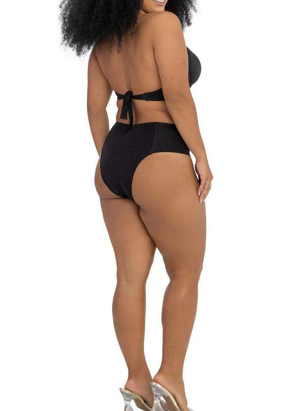 Banho de Mar - Biquíni Banho de Mar 621.215 Plus Size 012-Preto 4