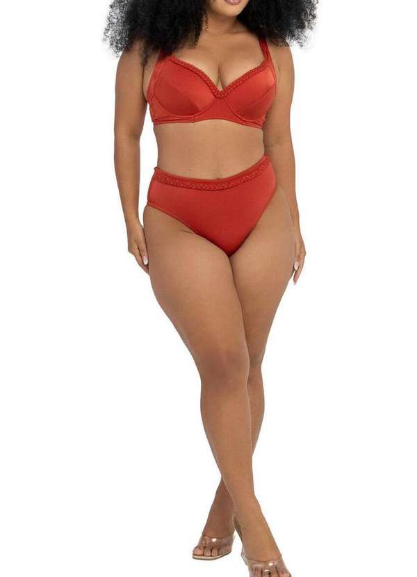 Banho de Mar - Biquíni Banho de Mar 621.222 Plus Size 328-Terra 3