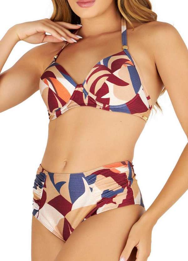 Banho de Mar - Biquíni Banho de Mar 623.210 1008-Folhagm-Aquarelada 3