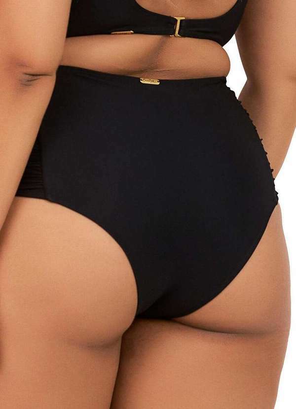 Banho de Mar - Biquíni Hot Pant Banho de Mar 617.231 Plus Size 012-Preto 2