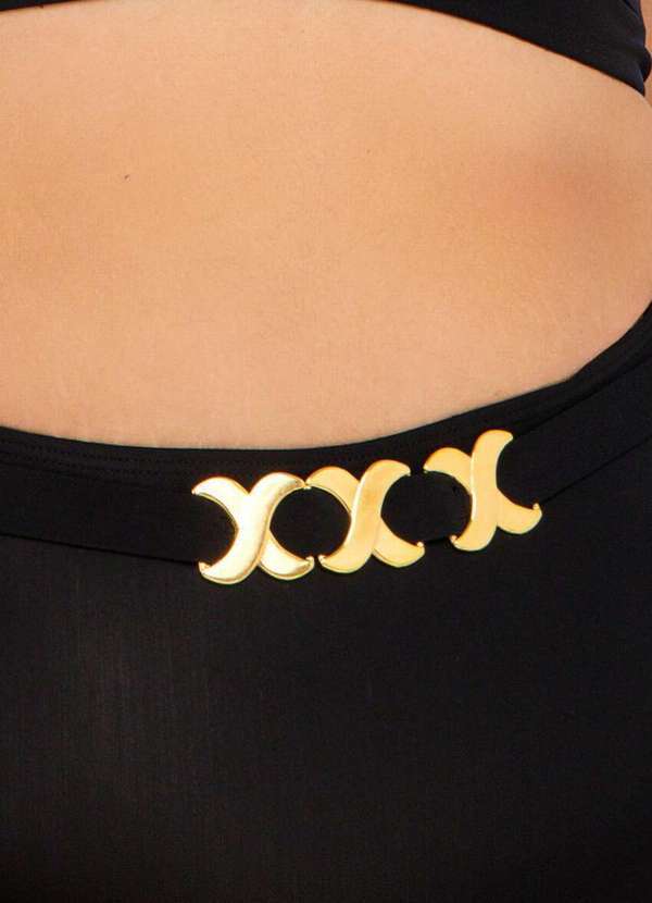 Banho de Mar - Biquíni Hot Pant Banho de Mar 617.231 Plus Size 012-Preto 5