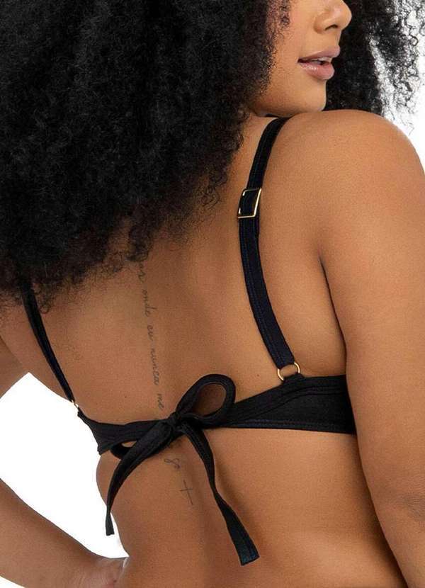Banho de Mar - Top Banho de Mar 621.121 Plus Size 012-Preto 2