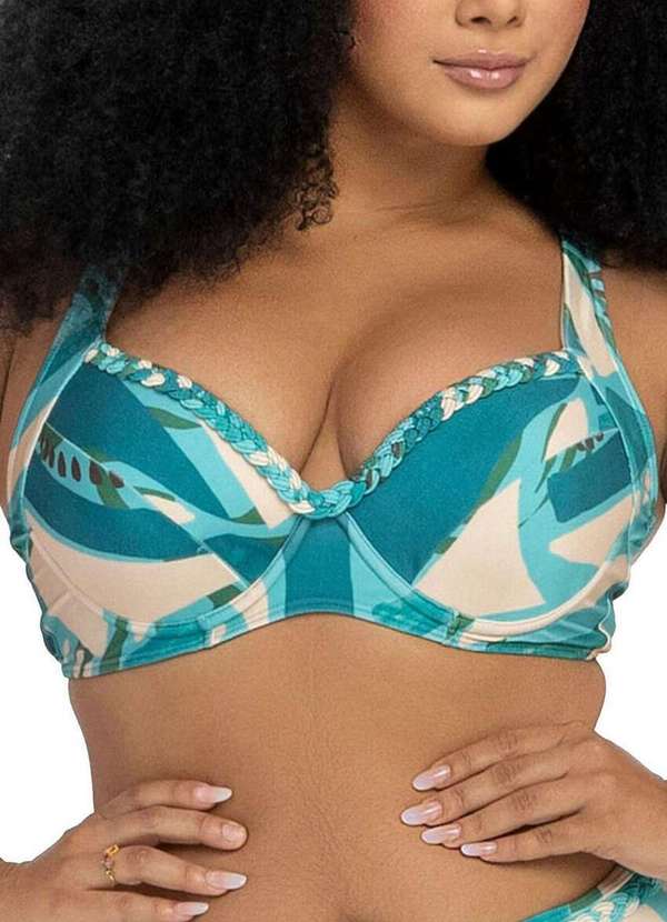 Banho de Mar - Top Banho de Mar 621.123 Plus Size 347-Jangadas-D-Mucuripe