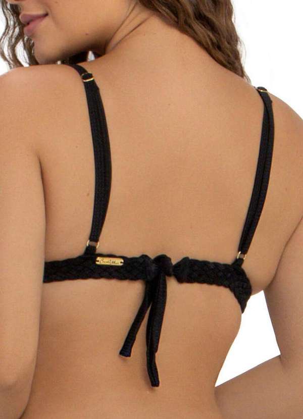 Banho de Mar - Top Banho de Mar 622.101 909-Cordel-Negro 2