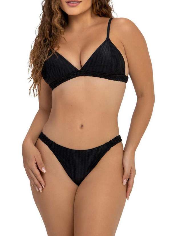 Banho de Mar - Top Banho de Mar 622.101 909-Cordel-Negro 3