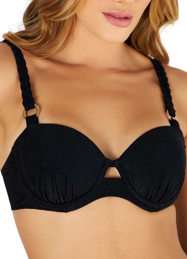 Banho de Mar - Top Banho de Mar 622.102 012-Preto