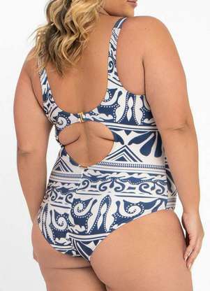 Maiô Banho de Mar 617.574 Plus Size - BANHO DE MAR