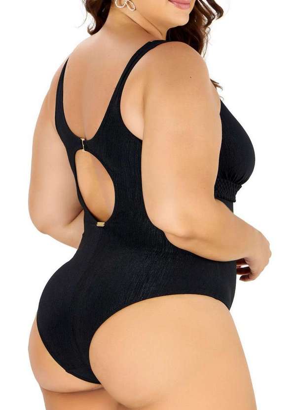 Banho de Mar - Maiô Banho de Mar 617.581 Plus Size 012-Preto 2