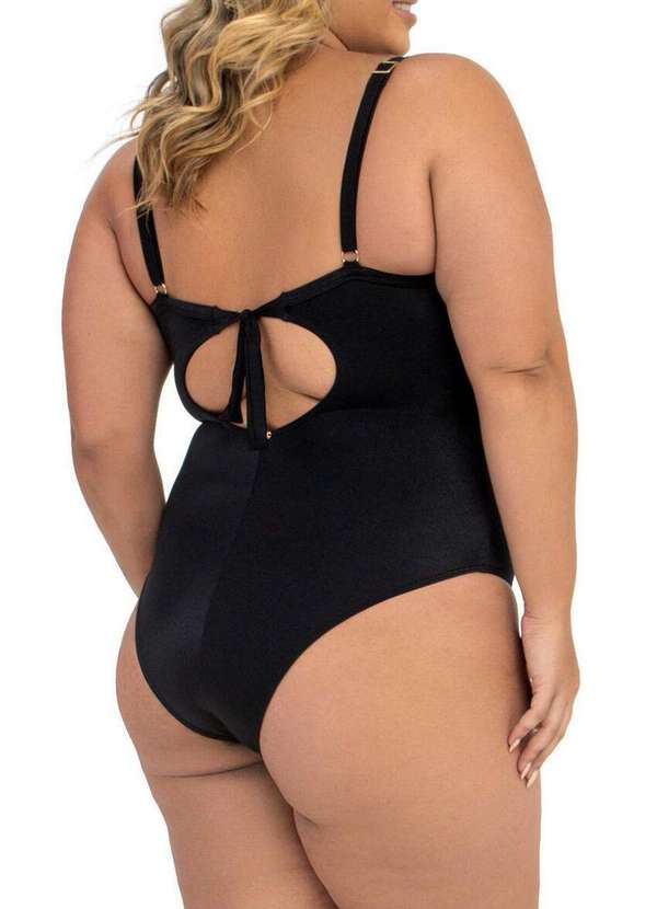 Banho de Mar - Maiô Banho de Mar 621.517 Plus Size 012-Preto 2