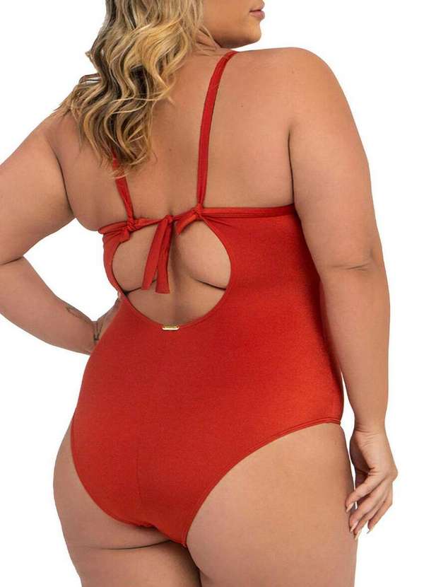 Banho de Mar - Maiô Banho de Mar 621.521 Plus Size 328-Terra 2