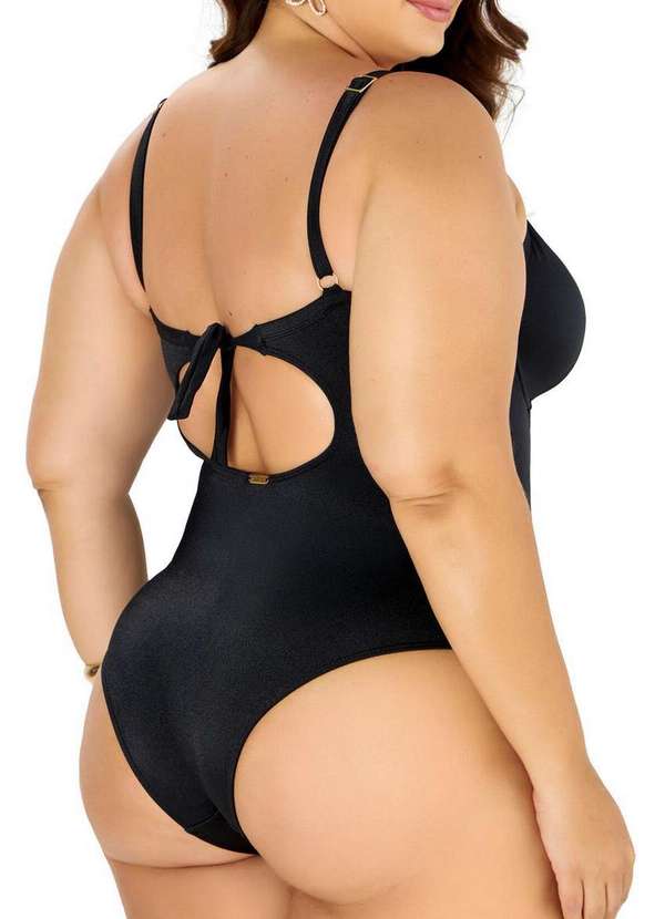 Banho de Mar - Maiô Banho de Mar 621.529 Plus Size 012-Preto 2