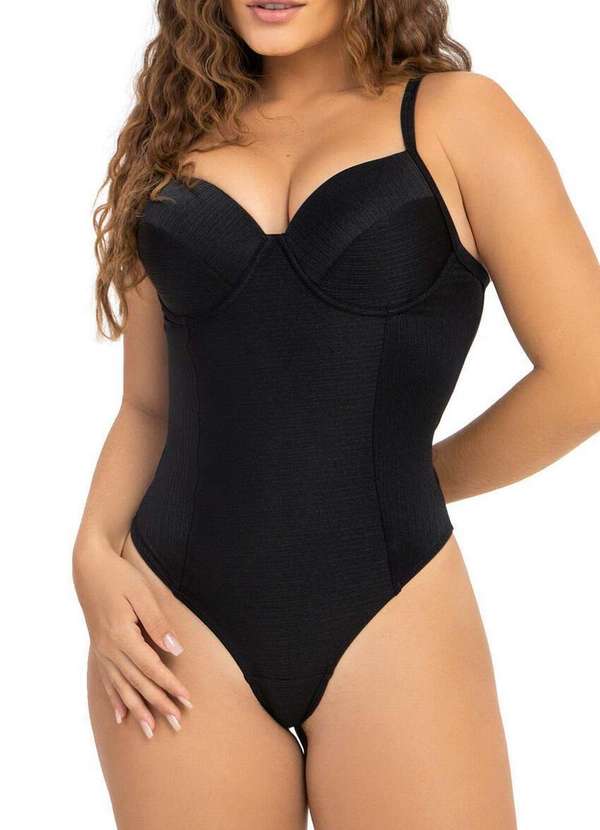 Banho de Mar - Maiô Banho de Mar 623.503 012-Preto