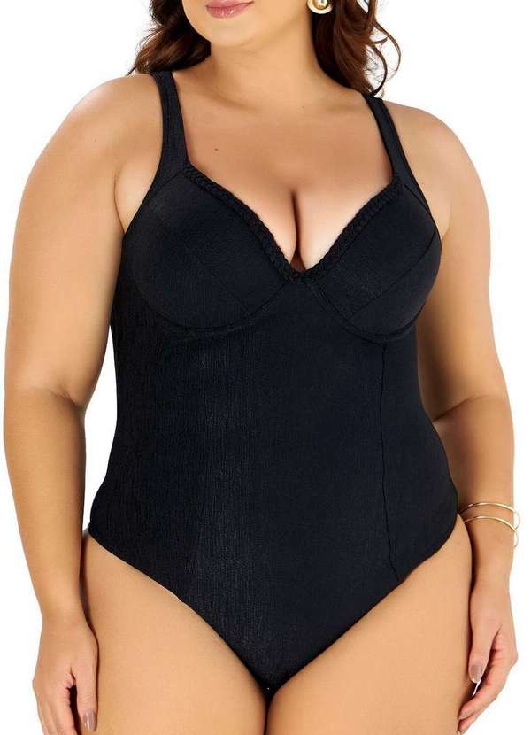 Banho de Mar - Maiô Banho de Mar 623.523 012-Preto