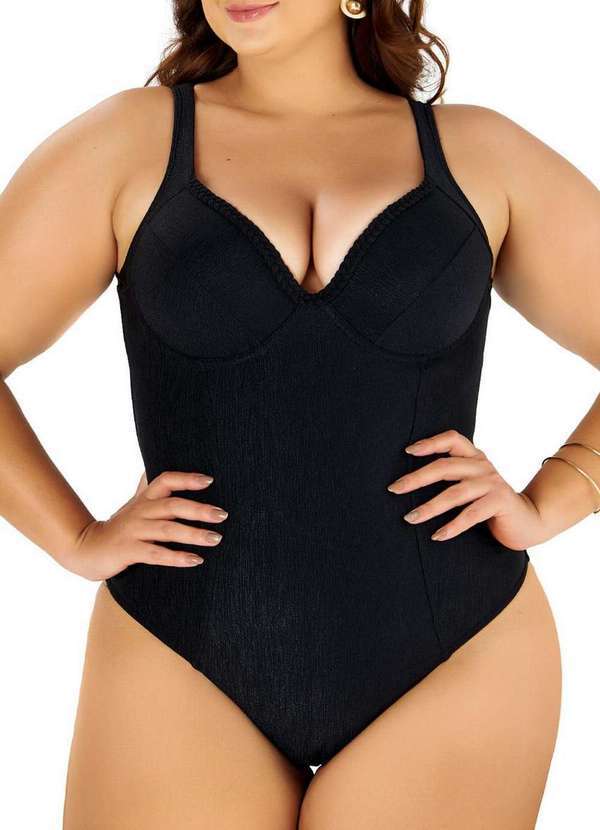 Banho de Mar - Maiô Banho de Mar 623.523 012-Preto 3