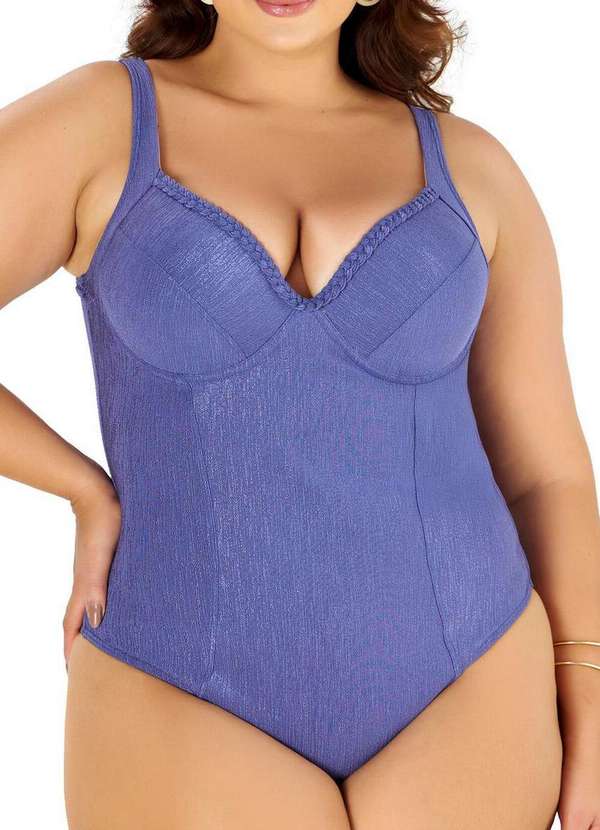 Banho de Mar - Maiô Banho de Mar 623.523 961-Azul-Luzeiro