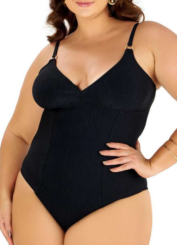 Banho de Mar - Maiô Banho de Mar 623.525 012-Preto 3