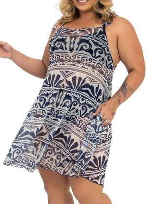Saída Banho de Mar 621.904 Plus Size - BANHO DE MAR