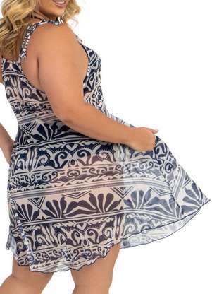 Saída Banho de Mar 621.904 Plus Size - BANHO DE MAR