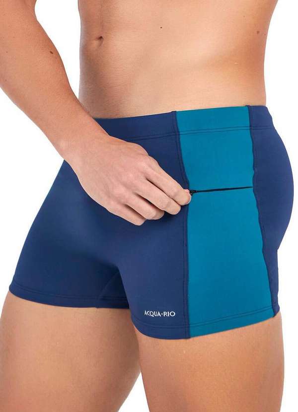 Acqua Rio - Sunga Praia Acqua Rio 680.415 925-Marinho-Verde-Petróleo 3