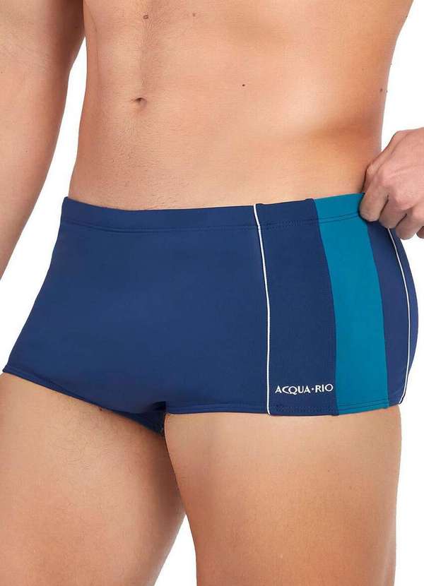 Acqua Rio - Sunga Praia Acqua Rio 680.419 925-Marinho-Verde-Petróleo 3