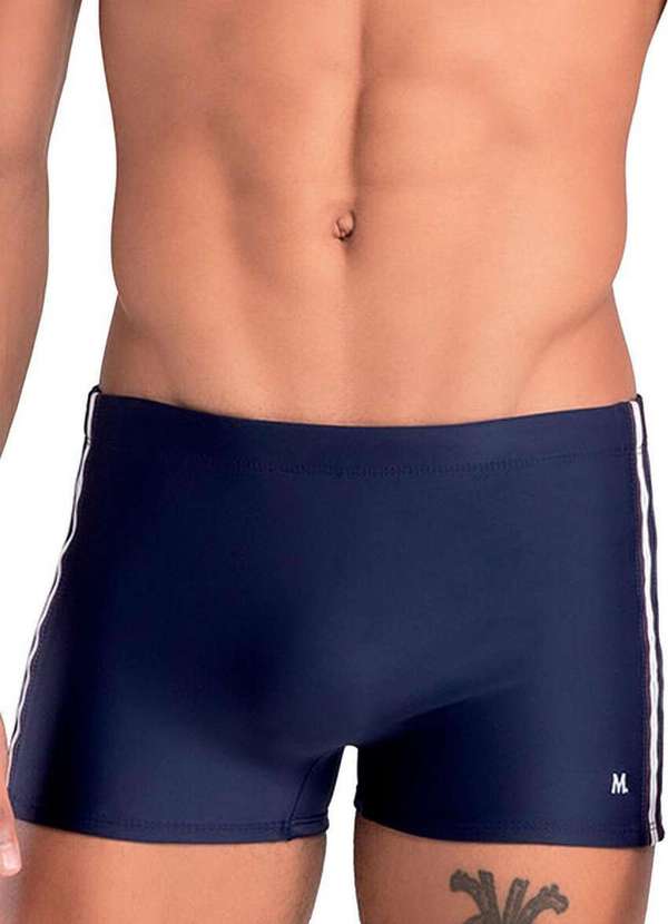 Mash - Sunga Praia Mash 300.104 Az08-Azul-Marinho