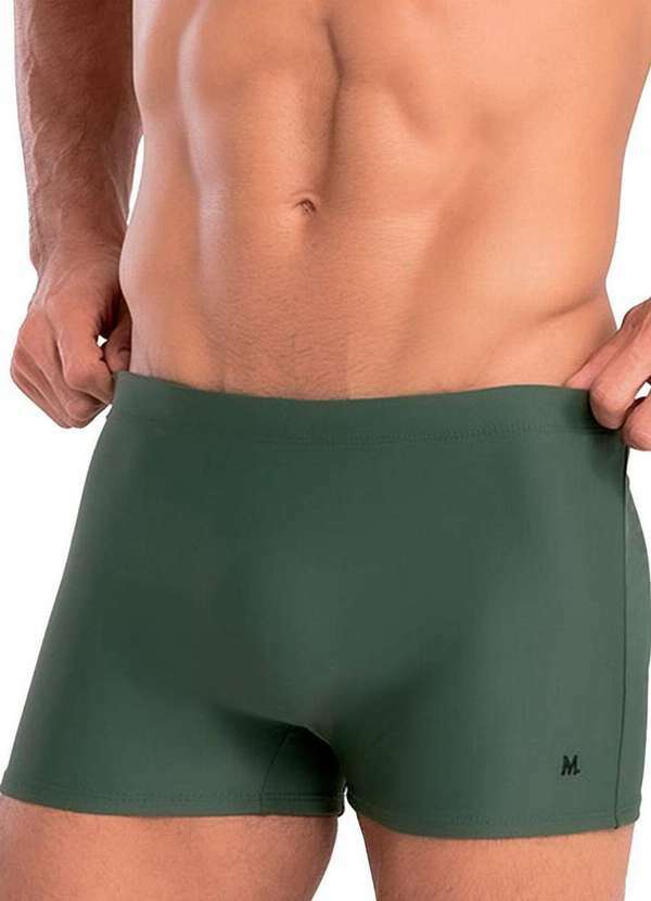 Mash - Sunga Praia Mash 300.116 Vd07-Verde-Militar