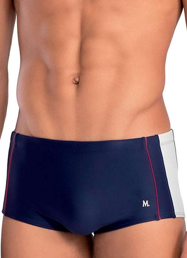 Mash - Sunga Praia Mash 303.58 Az08-Azul-Marinho