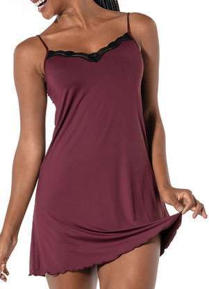 Camisola Feminina Curta Cecile Demillus 30449 - DEMILLUS