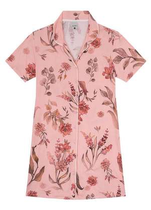 Camisola Feminina Curta com Abertura Malwee 1000120725 - MALWEE